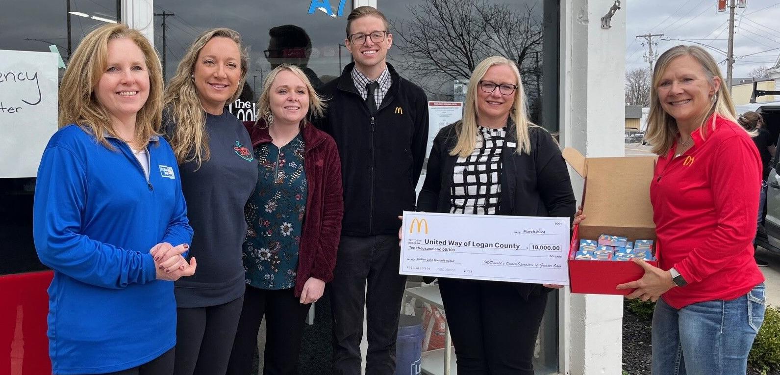 McDonald's Arch Card Donation